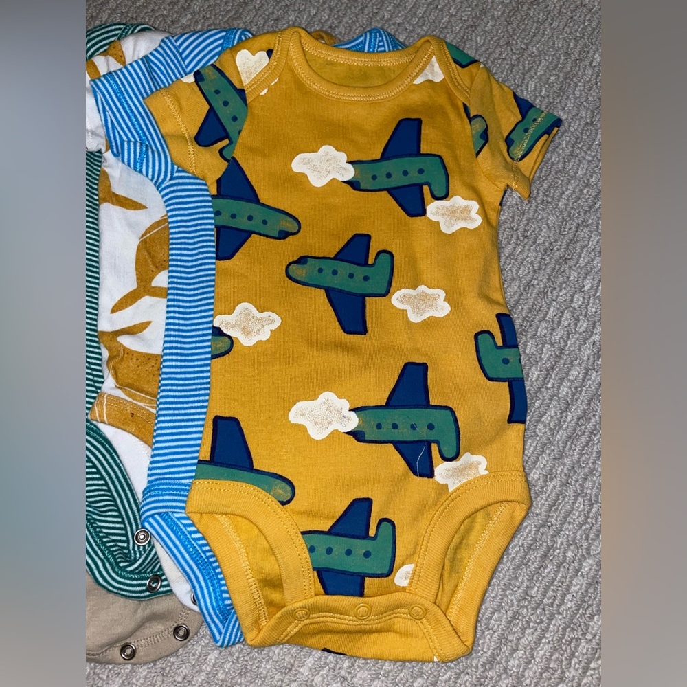 15 Carters Boys 3M Onesies - Picture 6 of 16